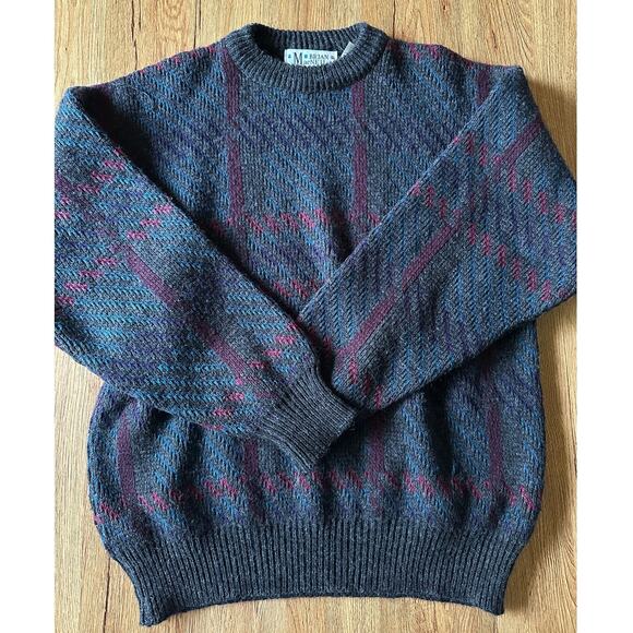 Brian Macneil Vtg Chunky Cosby Sweater Size Large - Picture 1 of 7
